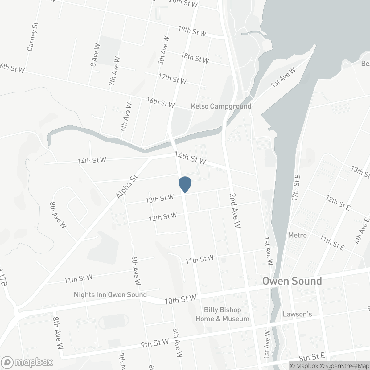1321 4TH AVENUE W, Owen Sound, Ontario N4K 4W9